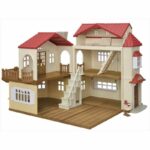 Casuta mare cu lumina 2 etaje Secret Attic Sylvanian Families - imagine 3