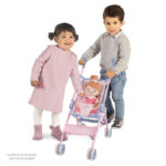 Carucior de plimbare p/u papusa GALA - 42 cm DeCuevas — изображение 2