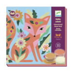 Atelier creativ cu nisip fluorescent, Animale luminoase DJECO