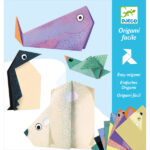 Set Creativ Origami animale polare Djeco