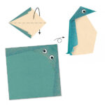 Set Creativ Origami animale polare Djeco - imagine 3