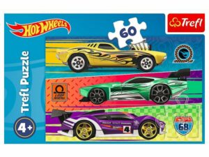 Puzzle - "60" - Race / Mattel Hot Wheels Trefl — изображение 2