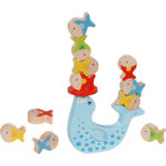 Joc echilibrare Foca cu pestisori Goki