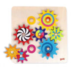 Joc din lemn cu roata dintata GOKI