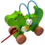 Jucarie de tras Crocodil GOKI