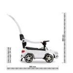 Tolocar Mercedes (sunet/lumina) alb cu maner JAMARA - imagine 3