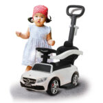 Tolocar Mercedes alb cu maner JAMARA - imagine 4