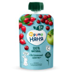 Piure salata de vitamine din mere-macese-merisor 5+ FN 90g