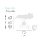 Masa de calcat pliabila cu accesorii GALA Decuevas - imagine 4