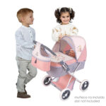 Carucior p/u papusa FUNNY cu geanta -65 cm Gala DeCuevas - imagine 2