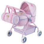 Carucior p/u papusa GALA cu geanta -56 cm GALA DeCuevas