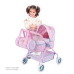 Carucior p/u papusa GALA cu geanta -56 cm GALA DeCuevas - imagine 2