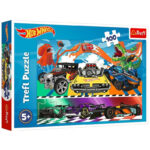 Puzzle - "100" - Speeding cars / Hot Wheels Trefl