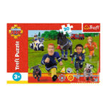 Puzzle - "30" - Ready to help / Prism A and D Fireman Sam Trefl — изображение 2