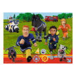 Puzzle - "30" - Ready to help / Prism A and D Fireman Sam Trefl — изображение 3