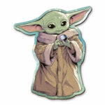 Puzzle - "160 Wooden Shaped Puzzles" - Grogu / Star Wars Trefl — изображение 2