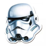Puzzle - "160 Wooden Shaped Puzzles" - Stormtrooper`s helmet Trefl — изображение 2