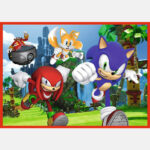Puzzle - "4in1" - The adventures of Sonic Trefl — изображение 2