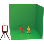 Set de joaca Studiou cu 2 figurine robot cu ventuze Stikbot — изображение 2