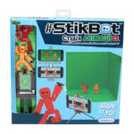 Set de joaca Studiou cu 2 figurine robot cu ventuze Stikbot — изображение 3
