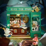 Puzzle 3D din lemn Alice`s Tea Store ROBOTIME — изображение 2