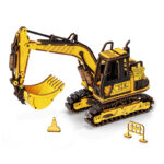 Puzzle 3D din lemn Excavator ROBOTIME - imagine 2