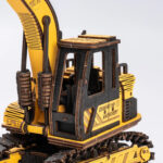 Puzzle 3D din lemn Excavator ROBOTIME - imagine 4