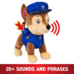 Paw Patrol Interactiv Chase sunete si fraze - imagine 3