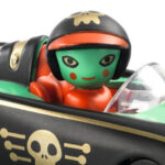 Masina de colectie Pirate Wheels Crazy Motors DJECO - imagine 3