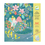 Joc creativ de razuit Iazul pastel Djeco