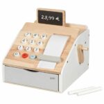 Casa de marcat din lemn cu sunete (alb/sur) GOKI