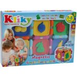 Set de constructie magnetic Sa invatam fructe Kliky