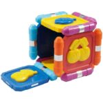 Set de constructie magnetic Sa invatam fructe Kliky - imagine 3