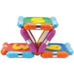 Set de constructie magnetic Sa invatam Cifre Kliky - imagine 4