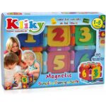 Set de constructie magnetic Sa invatam Cifre Kliky