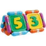 Set de constructie magnetic Sa invatam Cifre Kliky - imagine 5