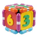 Set de constructie magnetic Sa invatam Cifre Kliky - imagine 2