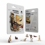 Puzzle Mini 40 "Flying Whales" Piecezz - imagine 5