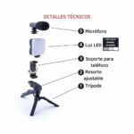 Set de filmare video Vlogging Kit Studio Creator Canal Toys — изображение 4