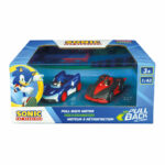 Set 2 masini pull-back Sonic vs. Shadow Carrera