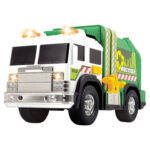 Camion de gunoi verde sun/lum 39cm Dickie Toys - imagine 2