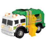 Camion de gunoi verde sun/lum 39cm Dickie Toys - imagine 3