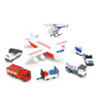 Set de joaca Aeroport sun/lum Dickie Toys - imagine 2