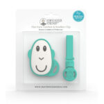 2 in 1 Suport pentru suzeta si Dentina (verde) Matchstick Monkey