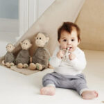 Jucarie dentite - Maimuta (gri) Matchstick Monkey — изображение 5