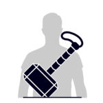 Puzzle 4D Ciocanul lui Thor, Marvel SPIN MASTER - imagine 5