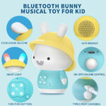 Jucarie - Iepuras interactiv cu povesti si cantece, roz, RO/EN Alilo Baby Bunny — изображение 3