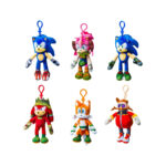 Sonic Prime - Jucarie de plus cu agatatoare, 15 cm S1, diverse personaje Sonic Prime P.M.I. Ltd