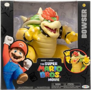 Super Mario Movie - Figurina interactiva Bowser, 18 cm Mario JAKKS PACIFIC — изображение 4