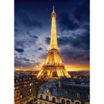 Puzzle - Turnul Eiffel 1000 piese Clementoni - imagine 2